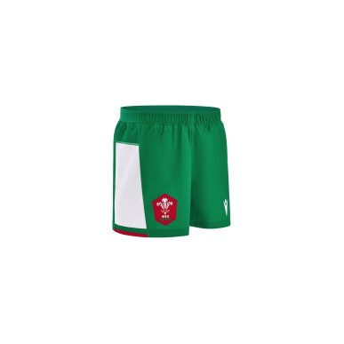 Short Officiel WRU Pays de Galles Vert 2024-2025