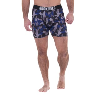 Boxer Ruckfield Noir, Bleu et Gris