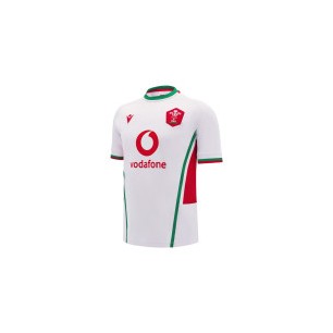 Maillot Officiel WRU Pays de Galles Adulte Blanc 2024-2025