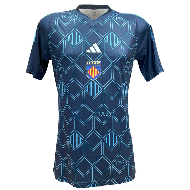 Maillot d'échauffement USAP Enfant Bleu 2024-2025