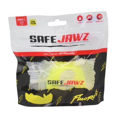 Protège-dents SafeJawz® Intro Series Jaune Fluo - Pour adultes et enfants