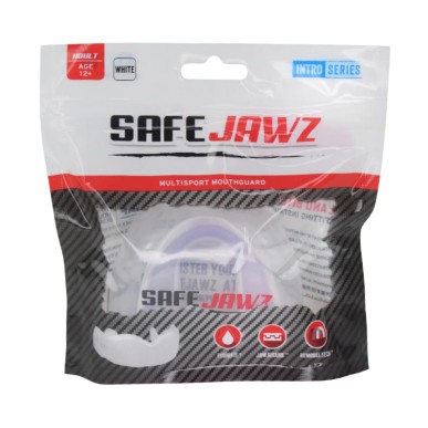 Protège-dents SafeJawz® Intro Series Blanc - Pour adultes et enfants