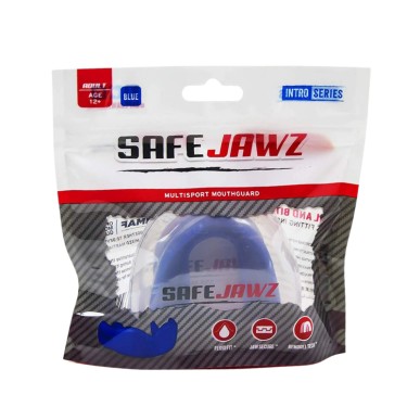 Protège-dents SafeJawz® Intro Series Bleu - Pour adultes et enfants