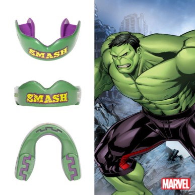 Protège-dents SafeJawz® Marvel - Design Hulk pour adultes et enfants