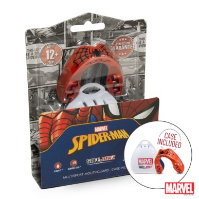 Protège-dents SafeJawz® Marvel - Design Spider-Man pour adultes et enfants