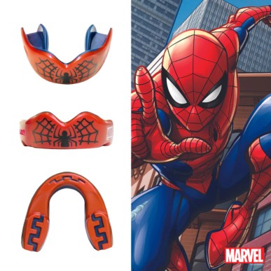 Protège-dents SafeJawz® Marvel - Design Spider-Man pour adultes et enfants