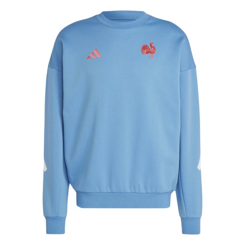 Sweat Voyage XV de France 2024-2025 Bleu ciel