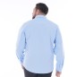 Chemise no-iron à Manches Longues Ruckfield Essentiel Bleu ciel