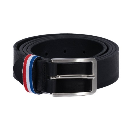 Ceinture en Cuir Noir Ruckfield French Rugby Club