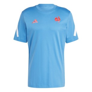 T-Shirt Bleu Ciel XV de France 2024-2025 | Rugby Approved Perpignan