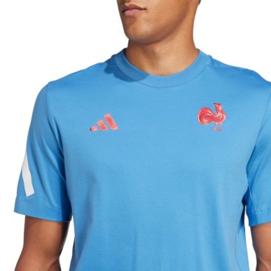 T-Shirt Bleu Ciel XV de France 2024-2025 | Rugby Approved Perpignan