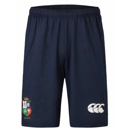 Short Entraînement Lions Britanniques et Irlandais 2024-2025 Bleu | Rugby Approved Perpignan