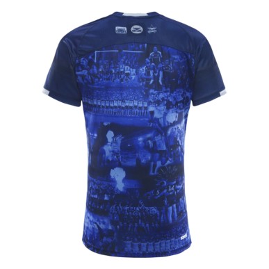 T-Shirt Échauffement Cowboys 2025 Bleu | Rugby Approved Perpignan