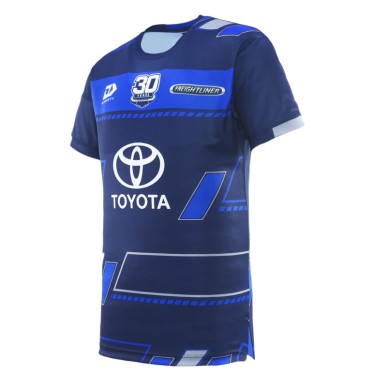 T-Shirt Entraînement Cowboys 2025 Bleu | Rugby Approved Perpignan