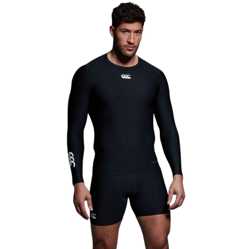 Baselayer Manches Longues Homme Noir Canterbury