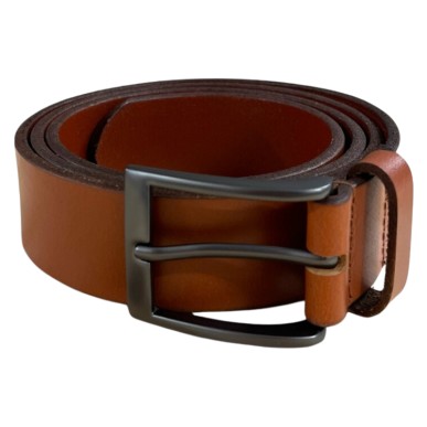 Ceinture en Cuir Cognac Ruckfield & Porte-clés | Rugby Approved Perpignan