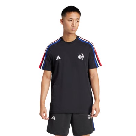 T-shirt 3 bandes xv de France noir