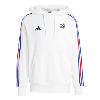 Sweat à Capuche XV de France Blanc