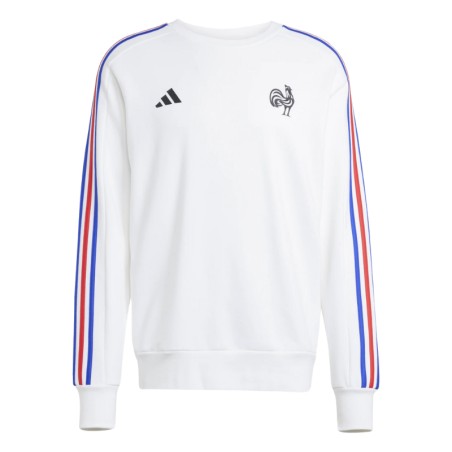 Sweat Officiel XV de France 2025 Blanc