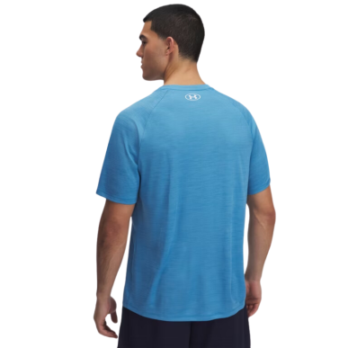 T-shirt Under Armour Tech™ Textured Bleu | Rugby Approved Perpignan