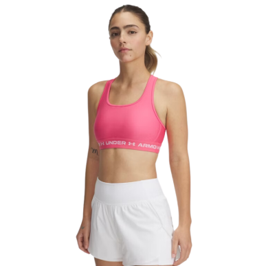 Brassière de Sport Under Armour Rose, Maintien Confort | Rugby Approved Perpignan