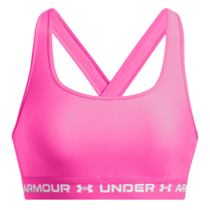 Brassière de Sport Under Armour Rose, Maintien Confort | Rugby Approved Perpignan