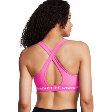 Brassière de Sport Under Armour Rose, Maintien Confort | Rugby Approved Perpignan