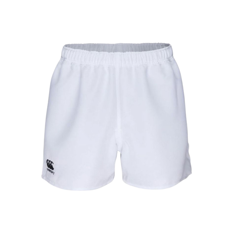 Short enfant Canterbury blanc marine