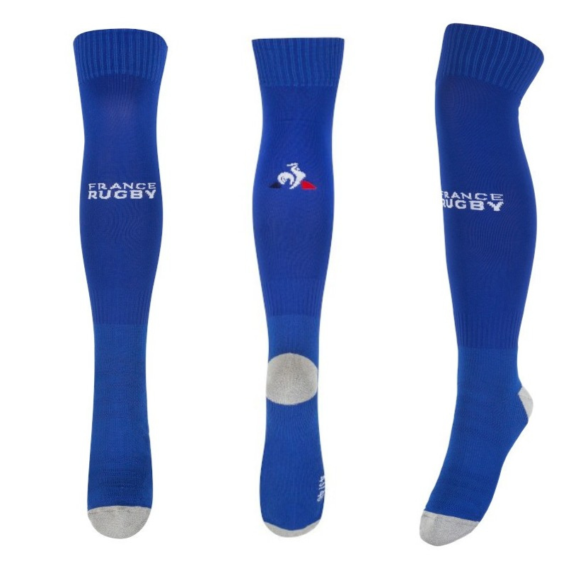 Chaussettes France Rugby Coq Sportif Bleu