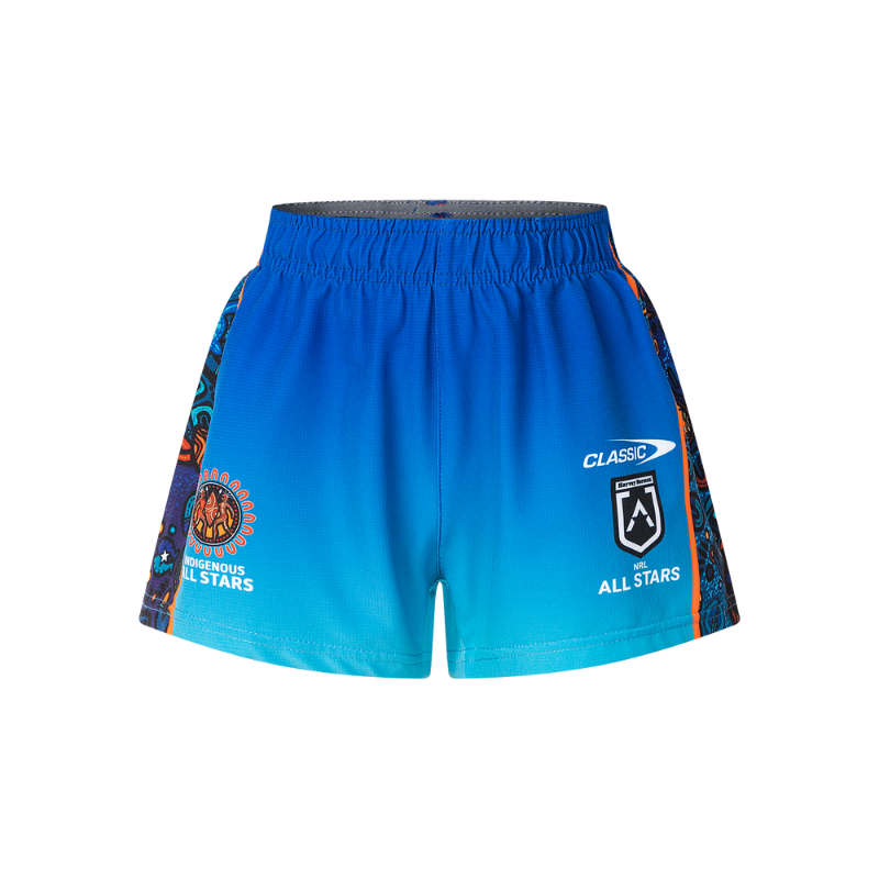 Short de match indigenous bleu 2025