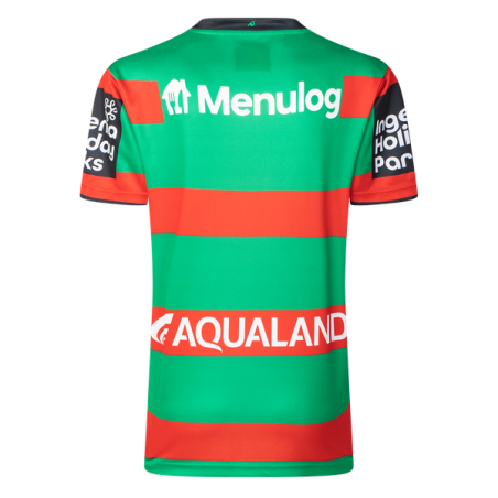 Maillot Rabbitohs 2025 rouge et vert