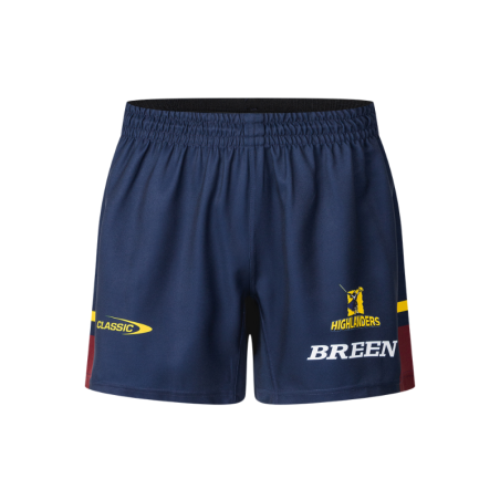 Short bleu de match Highlanders 2025