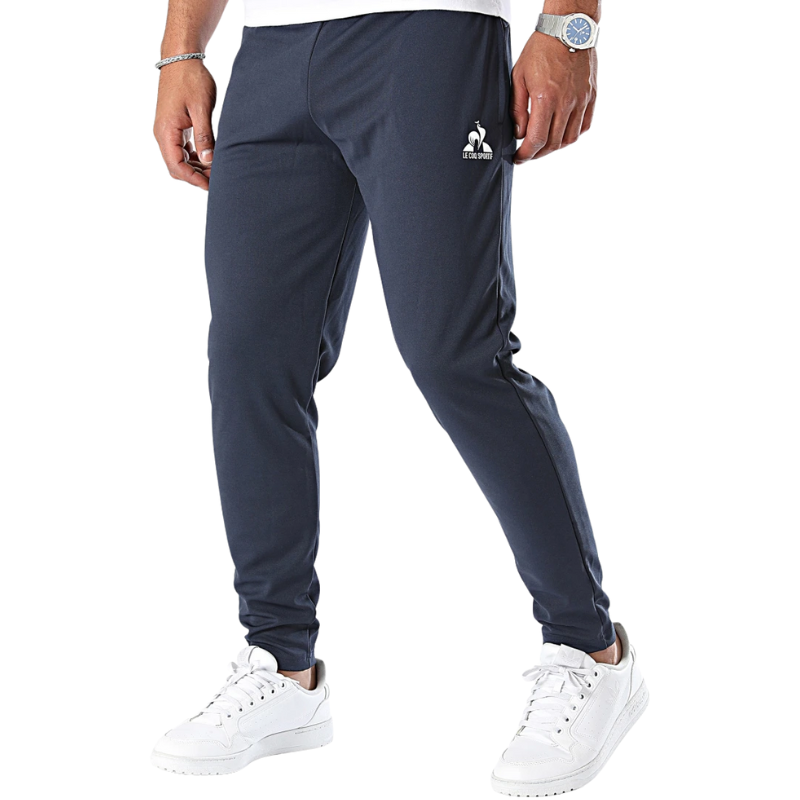 Pantalon Technique Coq Sportif Poches zippées Bleu marine