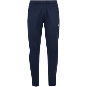 Pantalon Technique Coq Sportif Bleu Marine avec Poches Zippées | Rugby Approved Perpignan