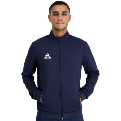 Sweat Zippé Coq Sportif Bleu Marine | Rugby Approved Perpignan