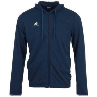 Sweat Zippé Coq Sportif Bleu Marine | Rugby Approved Perpignan