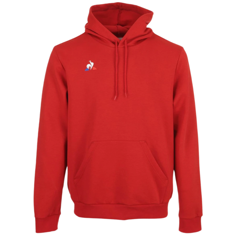 Sweat à Capuche Coq Sportif Rouge