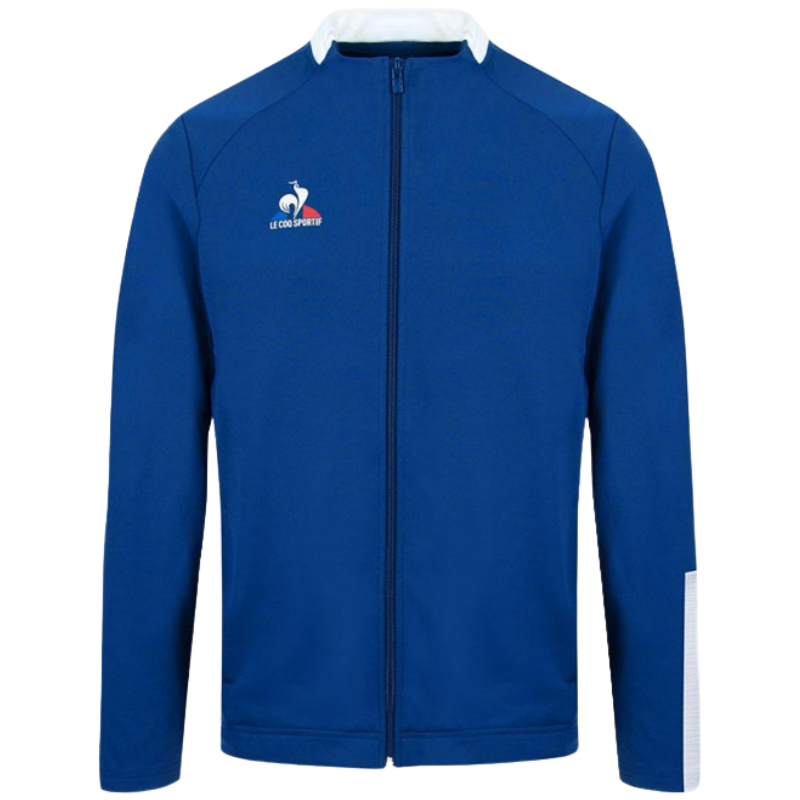 Sweat Zippé Coq Sportif Bleu