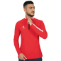 Sweat Demi-Zip Coq Sportif Rouge | Rugby Approved Perpignan