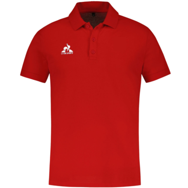 Polo Coq Sportif Rouge | Rugby Approved Perpignan