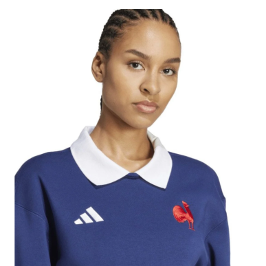 Sweat Rugby Femme France Heritage par Adidas