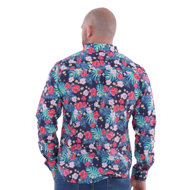 Chemise à manches longues à fleurs - Ruckfield