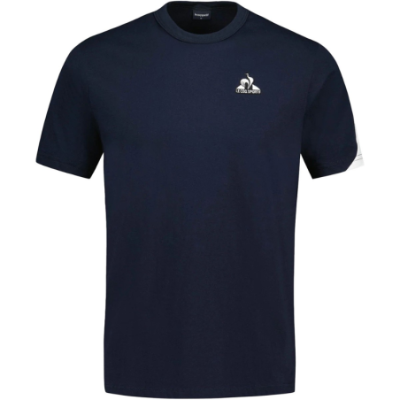 T-shirt Héritage Le Coq Sportif Bleu Marine | Rugby Approved Perpignan