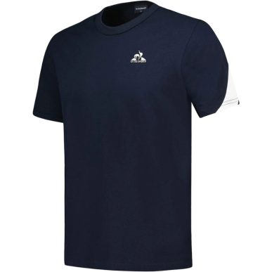 T-shirt Héritage Le Coq Sportif Bleu Marine | Rugby Approved Perpignan