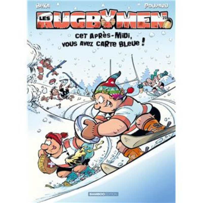 BD Les Rugbymen "Cet après-midi, vous avez carte bleue !" Tome 23