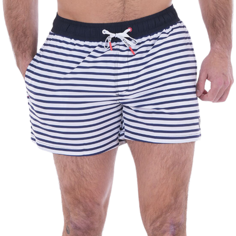 Boardshort Rayé Bleu & Blanc Ruckfield French Rugby Club