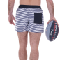 Boardshort Rayé Bleu & Blanc Ruckfield French Rugby Club