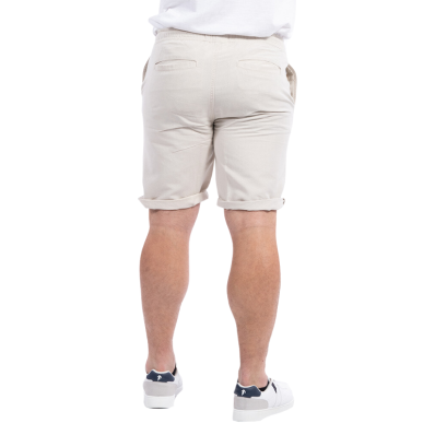 Bermuda en Lin Ruckfield Blanc Cassé | Rugby Approved Perpignan