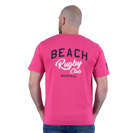 T-shirt fuchsia Ruckfield Tropical Rugby