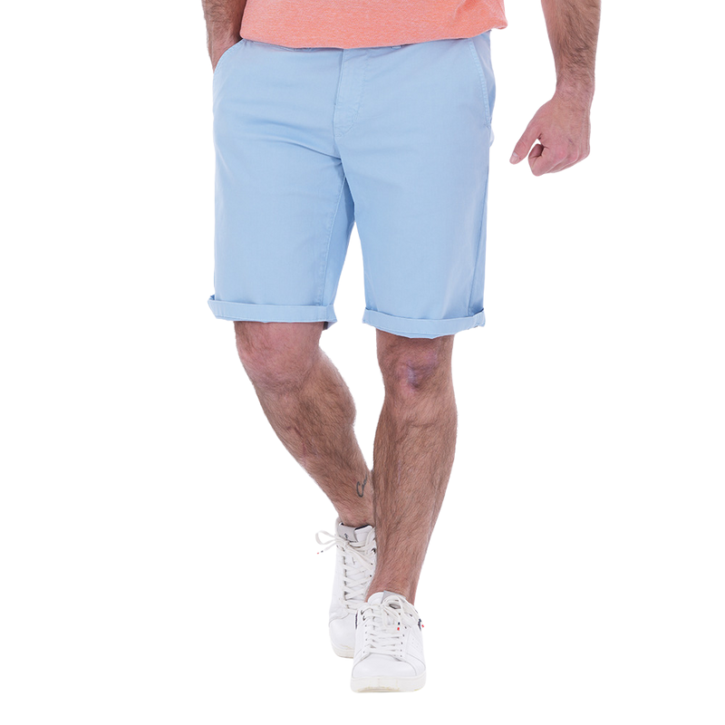 Bermuda chino bleu ciel Ruckfield essentiel